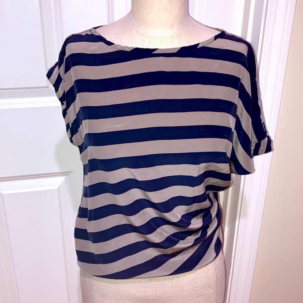 BCBGMaxAzria Silk Top